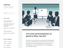 Tablet Screenshot of mcquitty.net